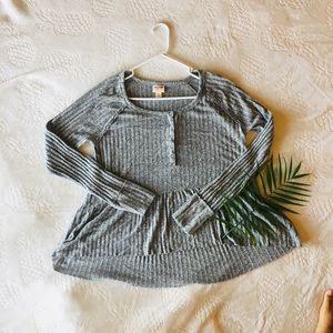 Target waffle knit sweater